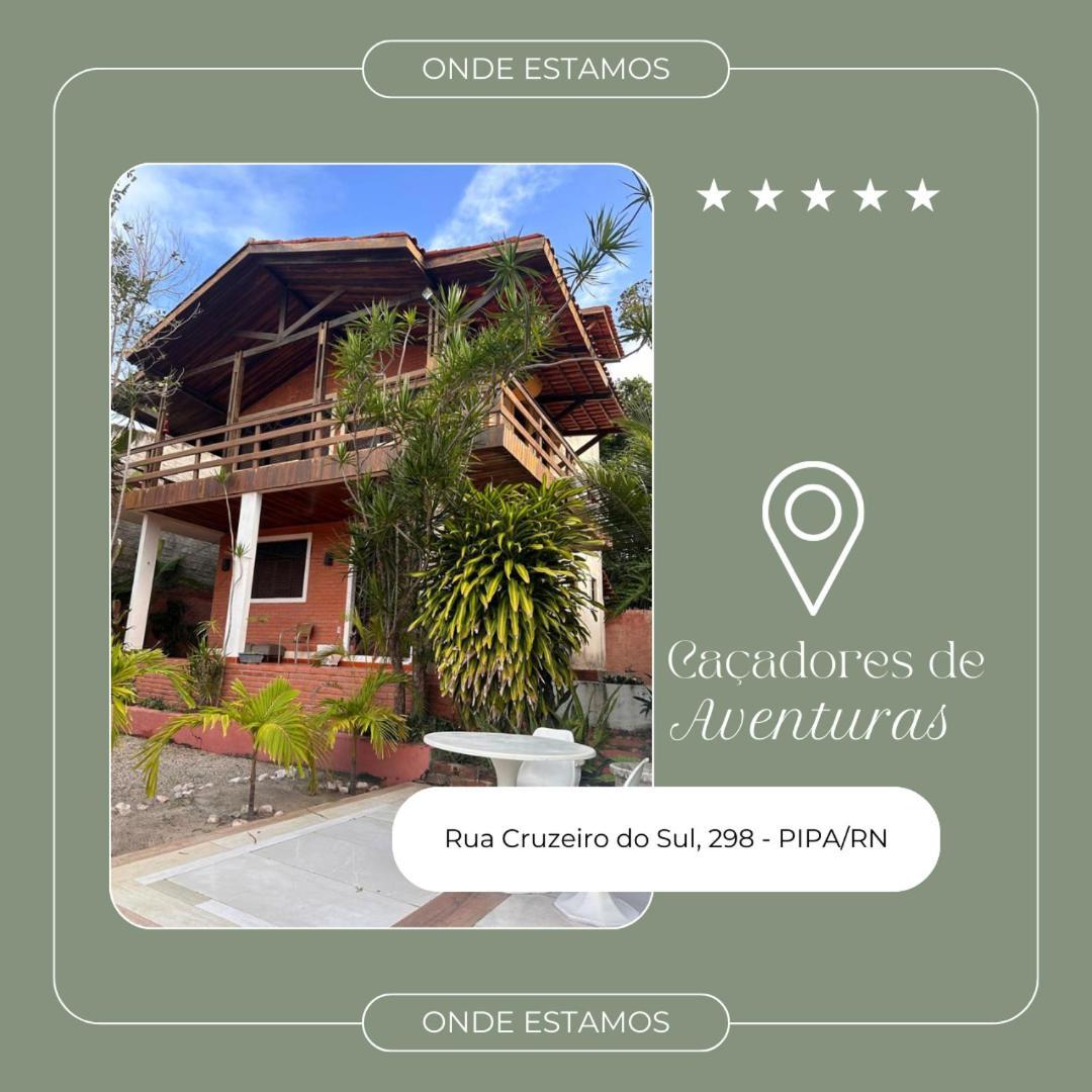 Villa Flats Cacadores De Aventuras Praia de Pipa Exterior foto